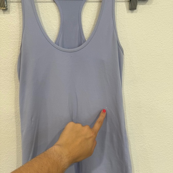 Lululemon Racerback Lavender Purple Tank Top Size 2 - Picture 4 of 5